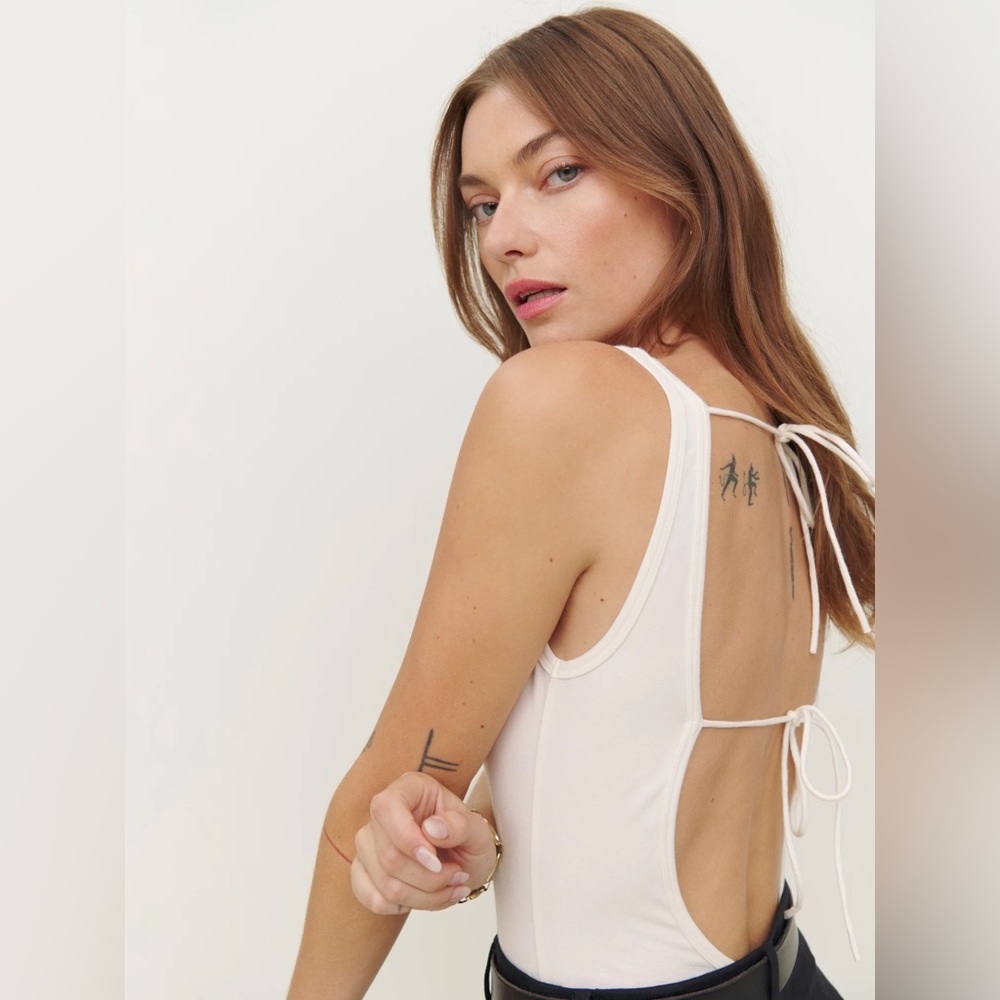 NWT Reformation Solandis Knit Bodysuit